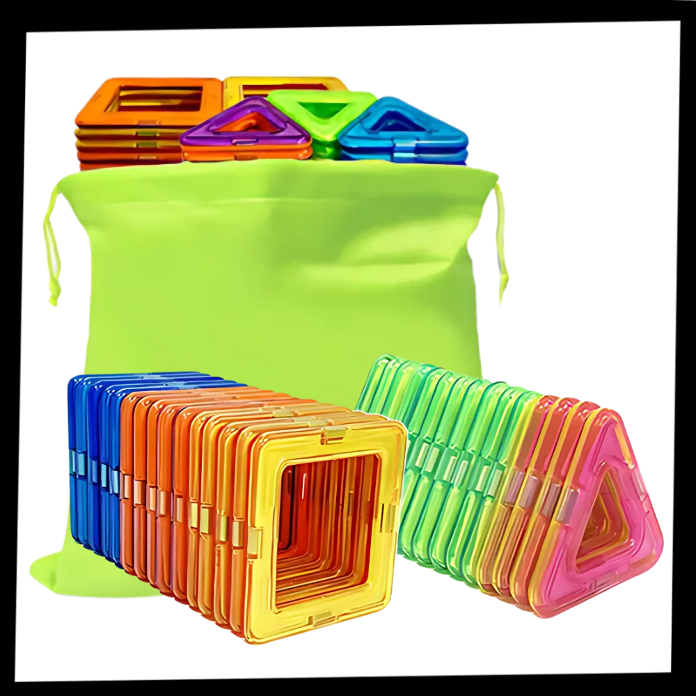 Snap & Build Magnetiske Klosser - Ozerty