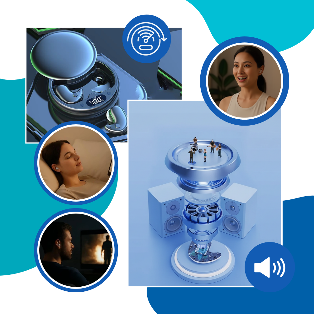 Ergonomiske Støyreduserende Ørepropper - Ozerty