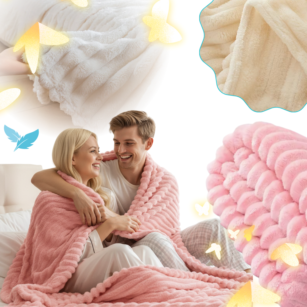 Mykt og Koselig Flanellpledd - Ozerty