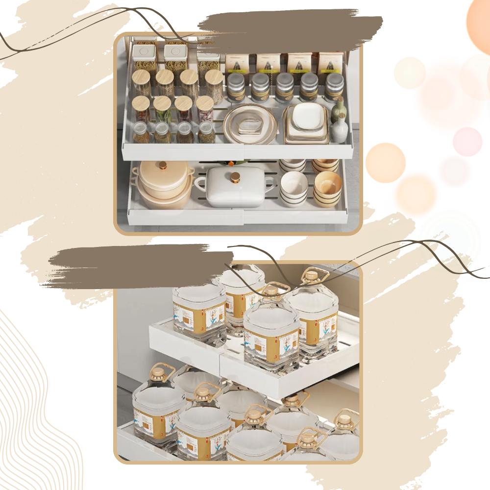 Plassbesparende Utrekkbar Skaporganisator - Ozerty