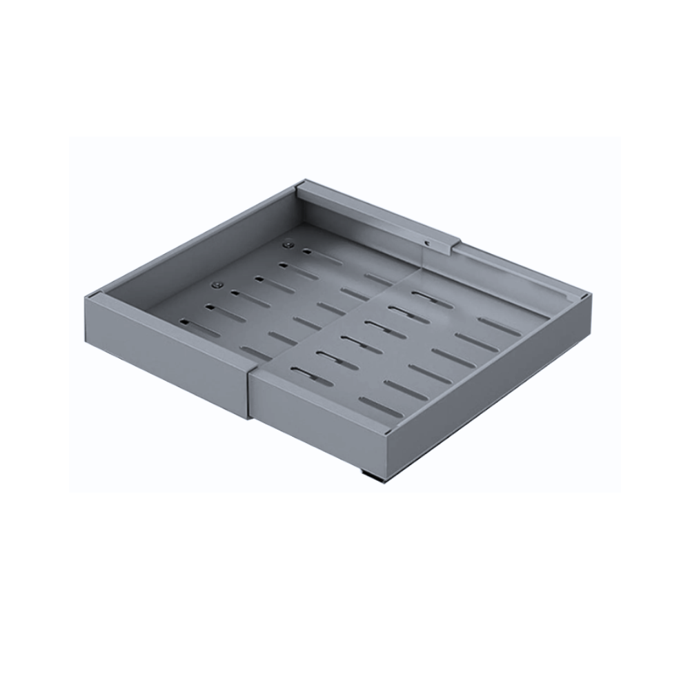 Plassbesparende Utrekkbar Skaporganisator -Grå/S - Ozerty