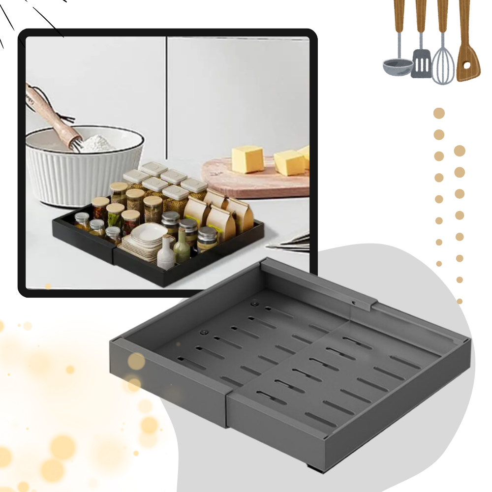 Plassbesparende Utrekkbar Skaporganisator - Ozerty