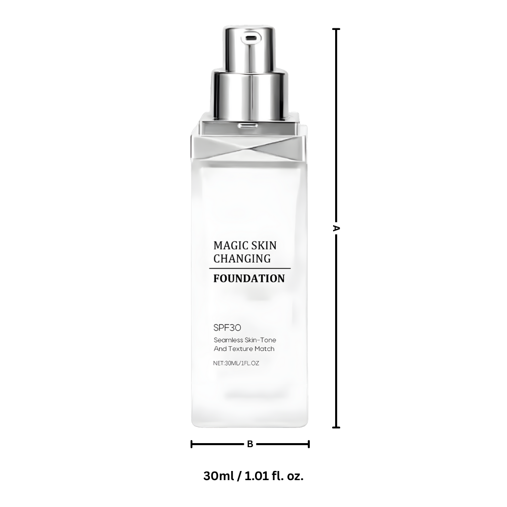 Fargeendrende Foundation med SPF 30 - Ozerty