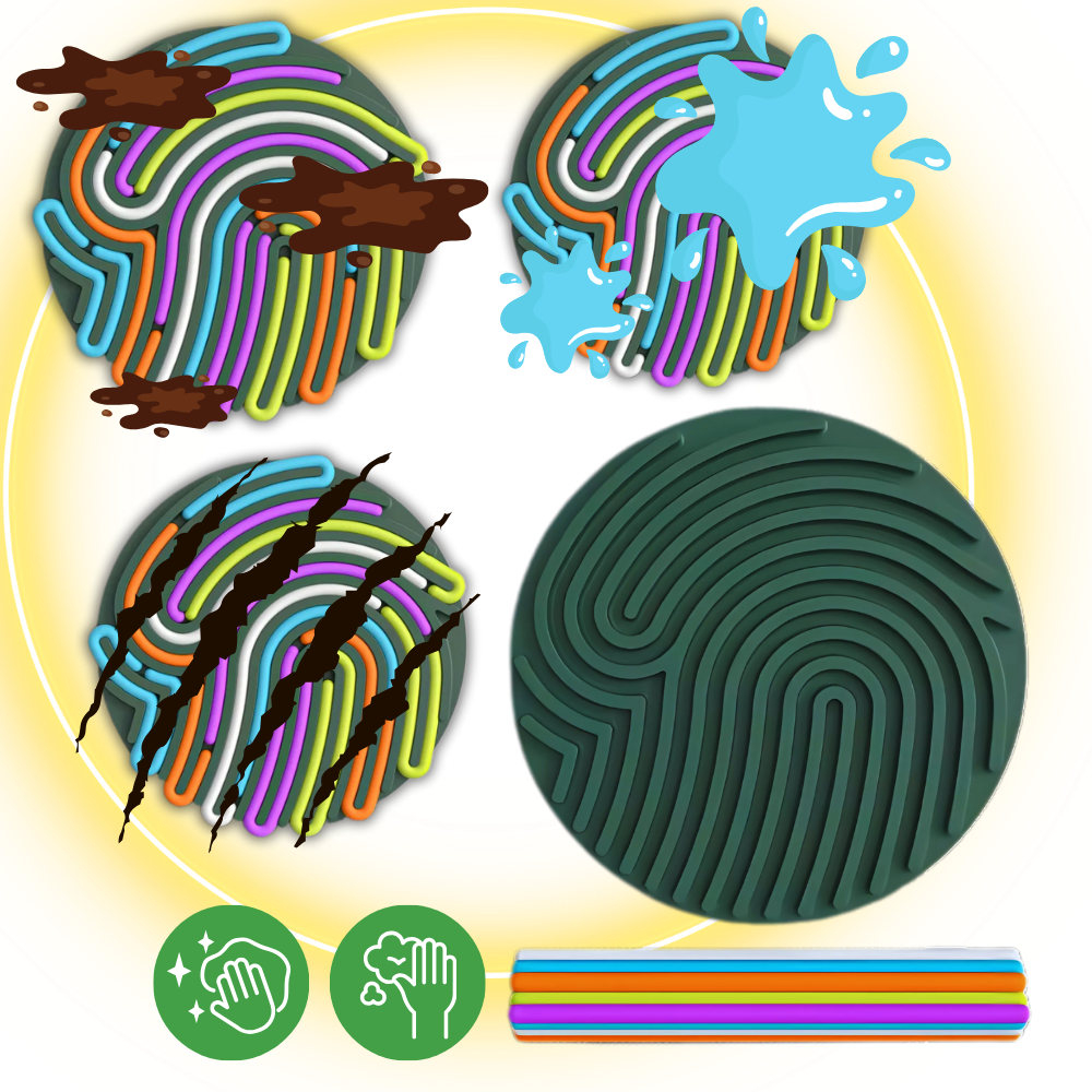 Stresslindrende Sensorisk Aktivitetsbrett - Ozerty