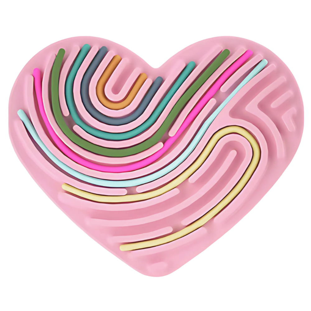 Stresslindrende Sensorisk Aktivitetsbrett -Rosa - Ozerty