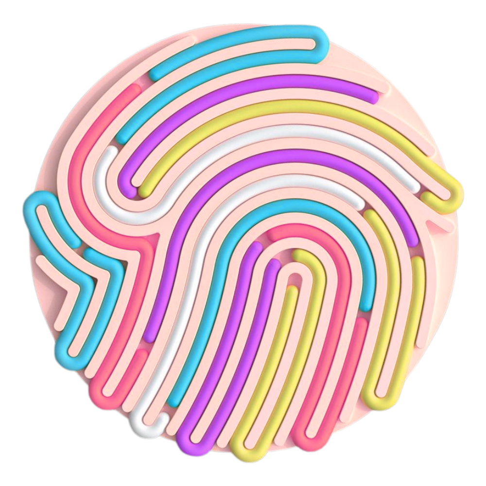 Stresslindrende Sensorisk Aktivitetsbrett -Rosa - Ozerty