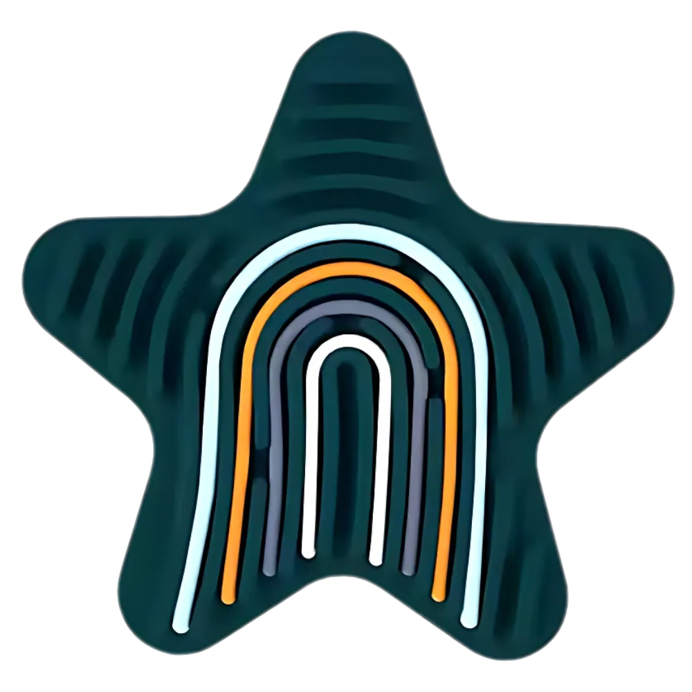 Stresslindrende Sensorisk Aktivitetsbrett -Grønn - Ozerty