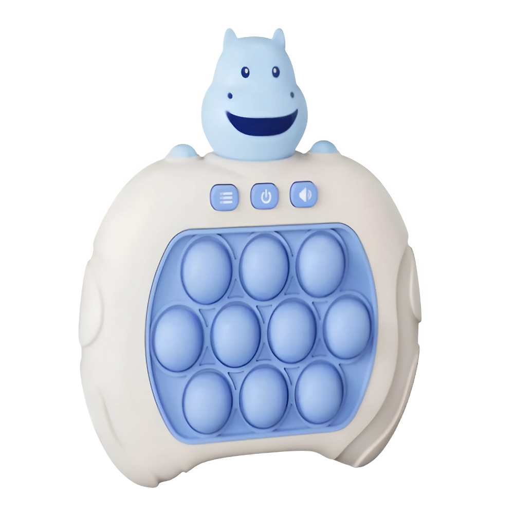 Stressavlastende Pop Fidget-Leke -Flodhest - Ozerty