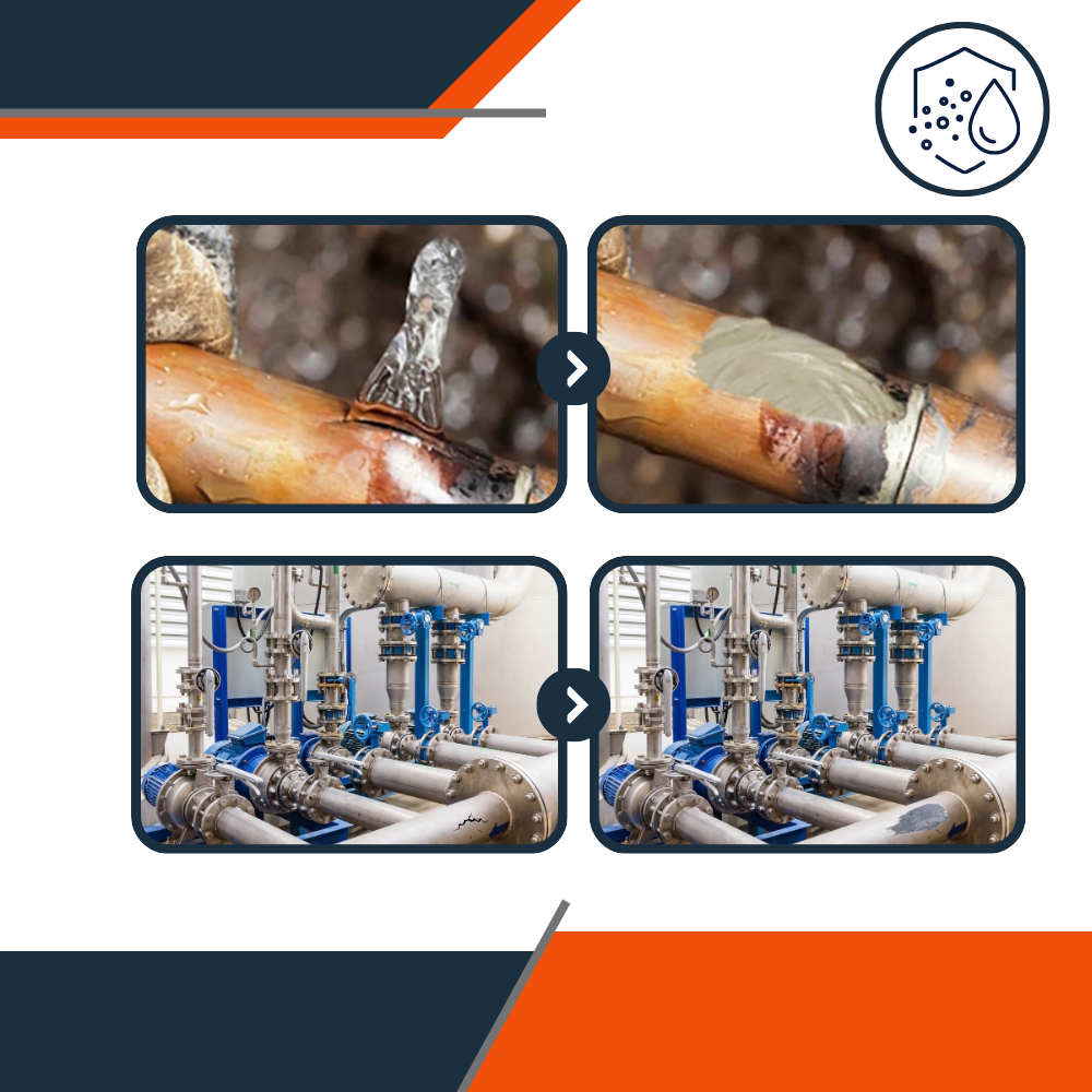 Vannbestandig Metall-Lim med Sterk Binding - Ozerty