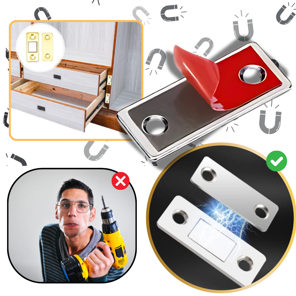 Sterke magnetiske skaplåser - Ozerty