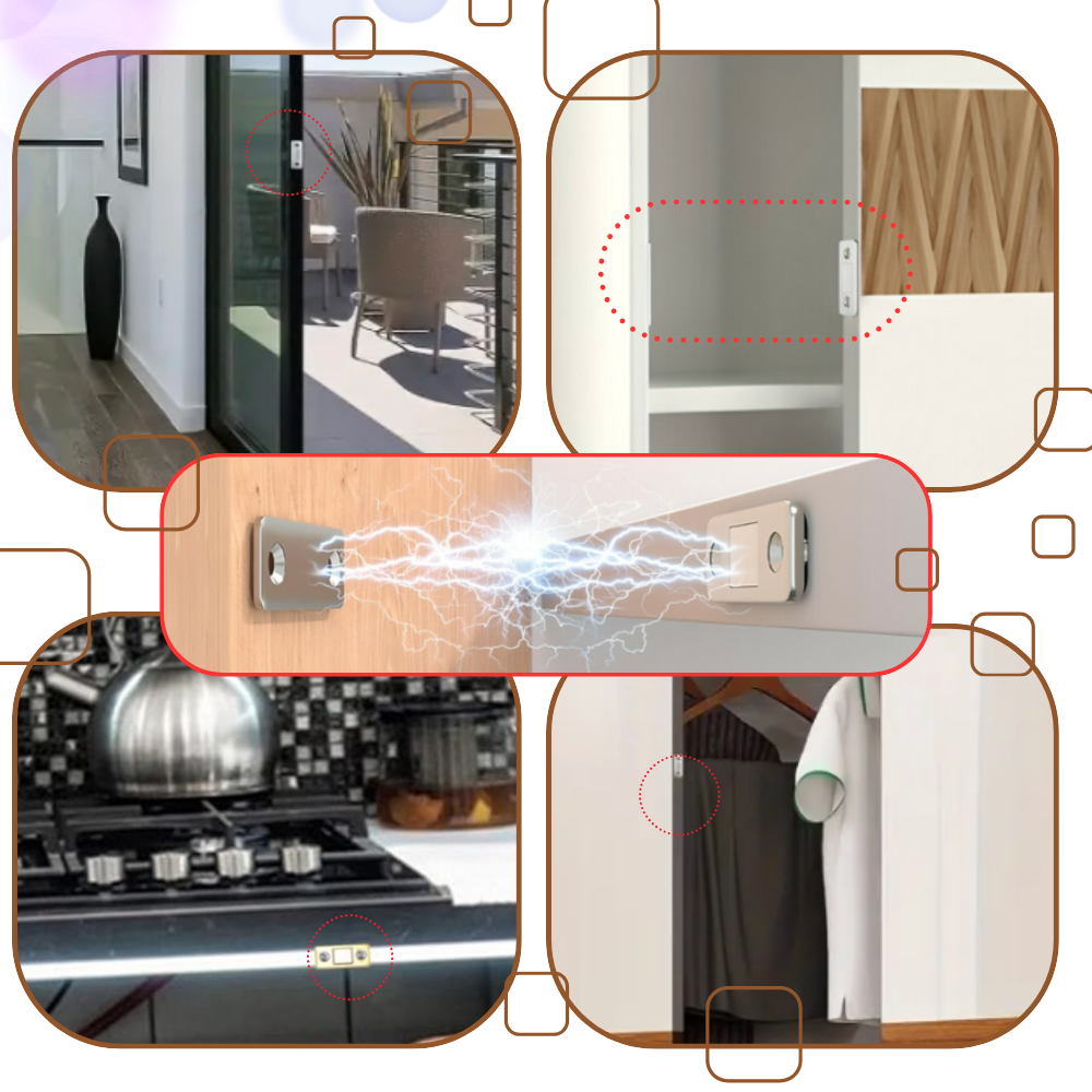 Sterke magnetiske skaplåser - Ozerty