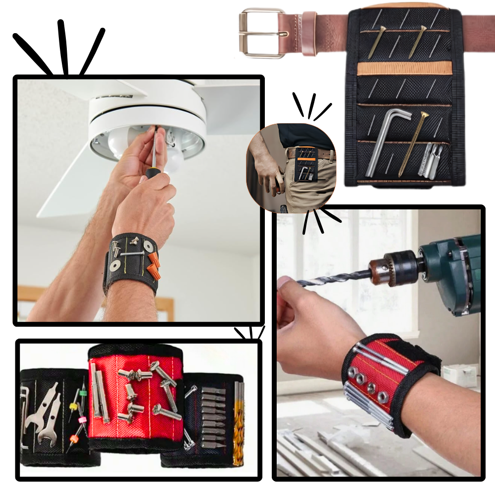 Magnetiske armbånd i sterk Oxford-stoff
- Ozerty