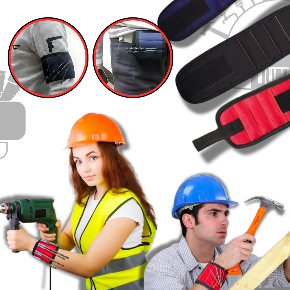 Magnetiske armbånd i sterk Oxford-stoff
- Ozerty