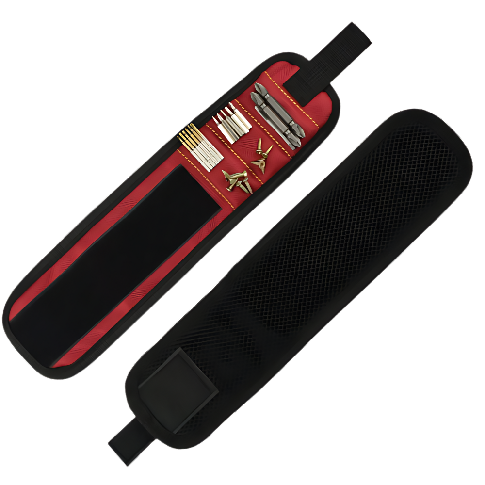 Magnetiske armbånd i sterk Oxford-stoff
-Rød - Ozerty