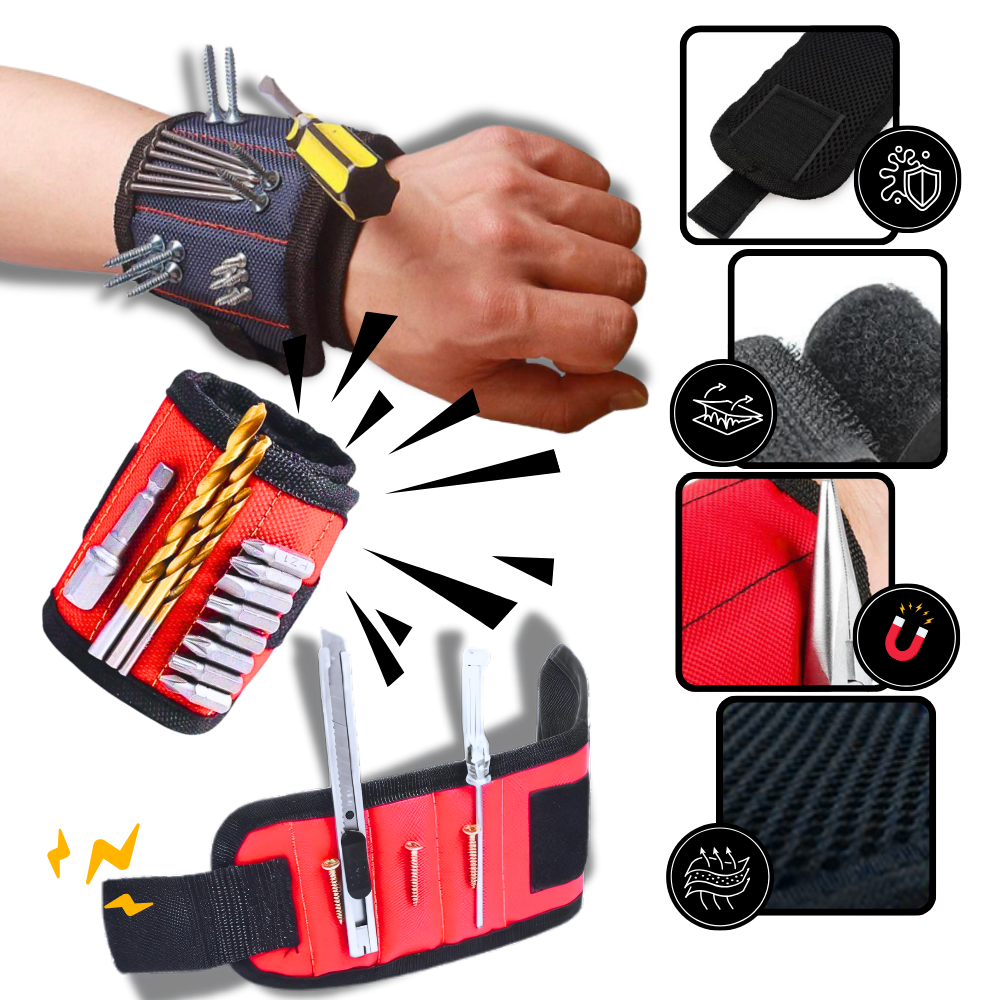 Magnetiske armbånd i sterk Oxford-stoff
- Ozerty