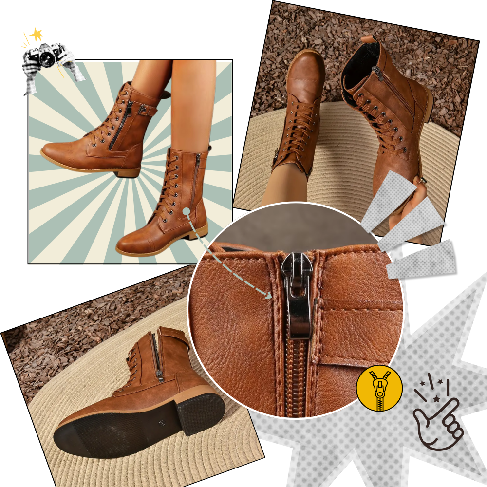 Stilige, Sklisikre Vandrestøvler - Ozerty