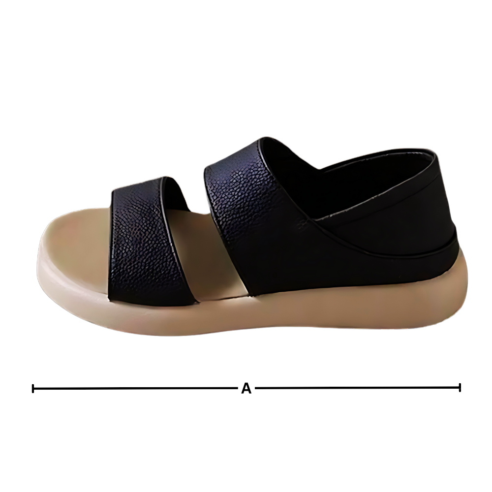 Stilige sklisikre ortopediske sandaler
- Ozerty