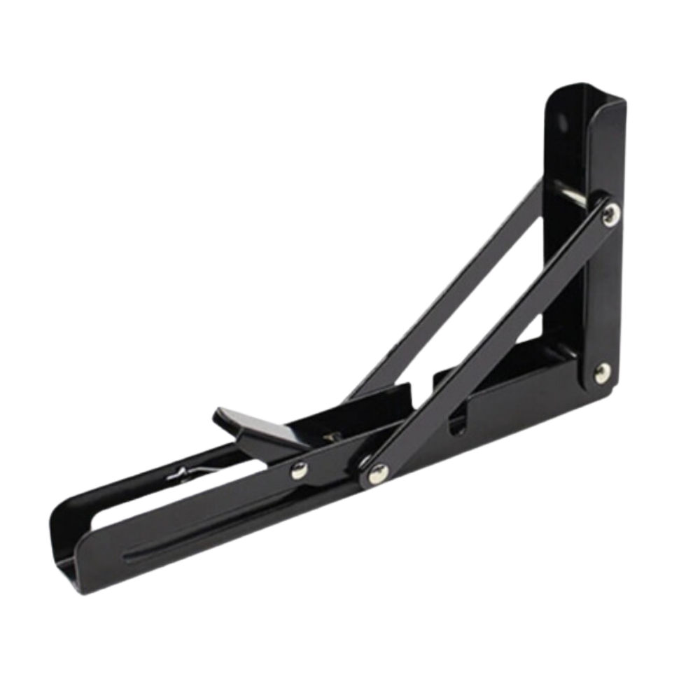 Stilig veggmontert sammenleggbart bord
 -Svart/20 cm/8 tommerSvart/25 cm/10 tommerSvart/30 cm/12 tommerSvart/35 cm/14 tommerSvart/40 cm/16 tommer - Ozerty