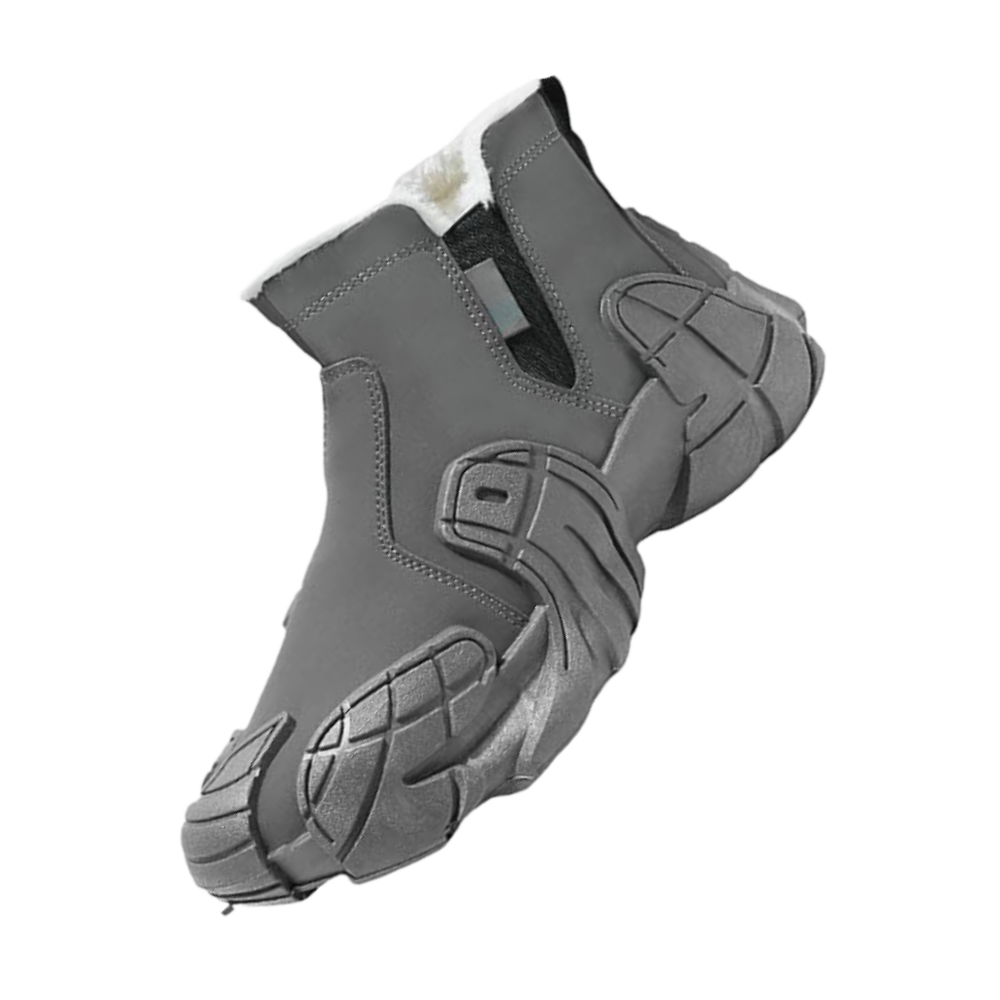 Stilige Vanntette Herrestøvler -Grå - Ozerty