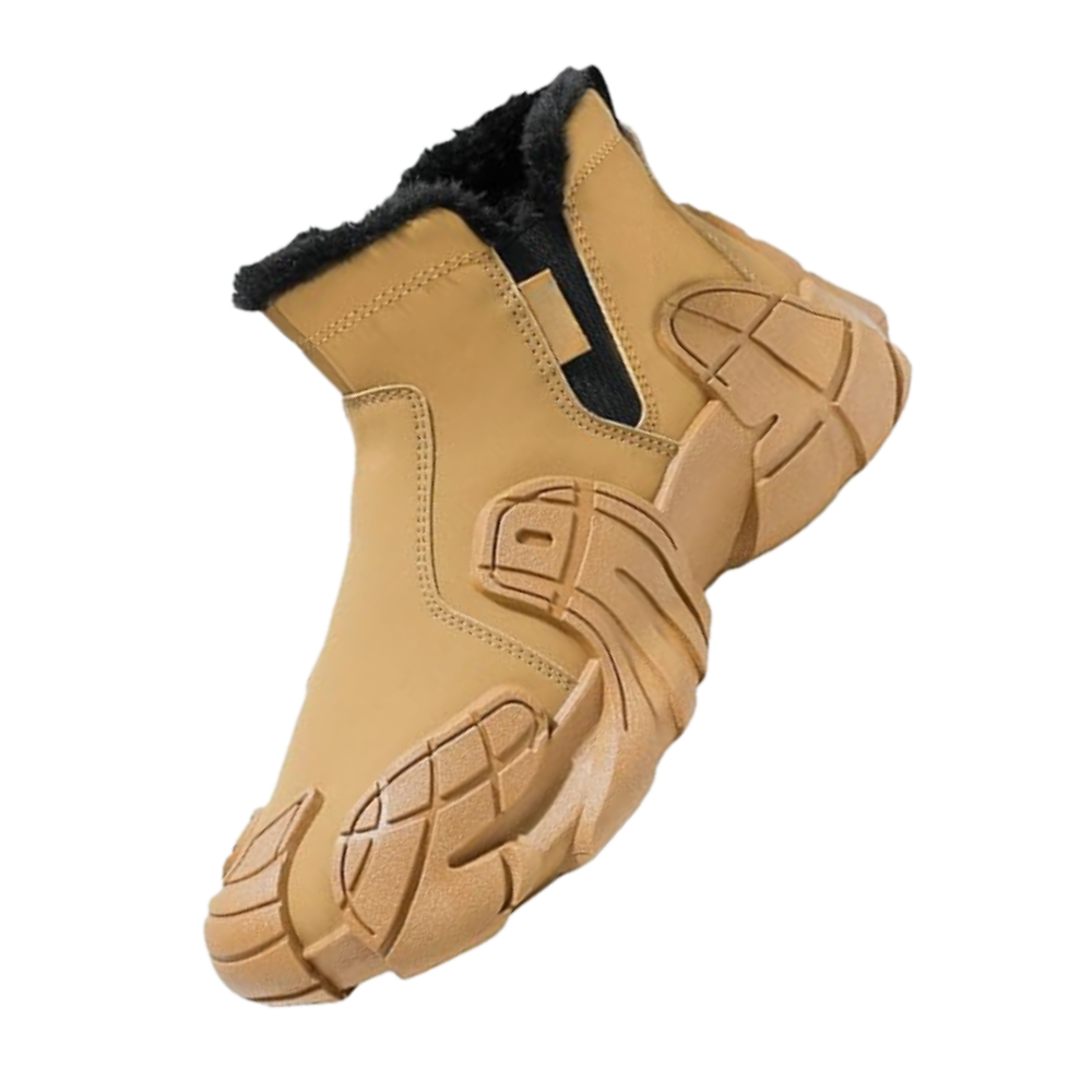 Stilige Vanntette Herrestøvler -Khaki - Ozerty