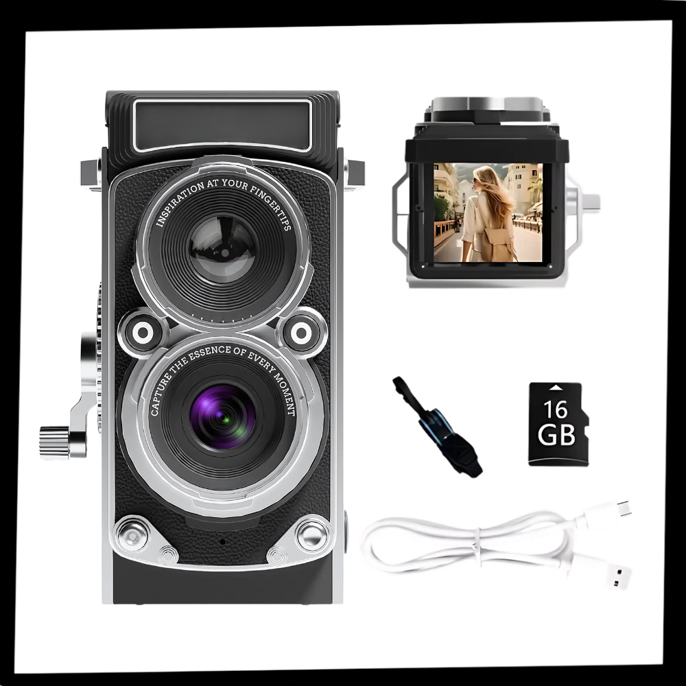 Tidløst TLR-Klikk-Kamera - Ozerty