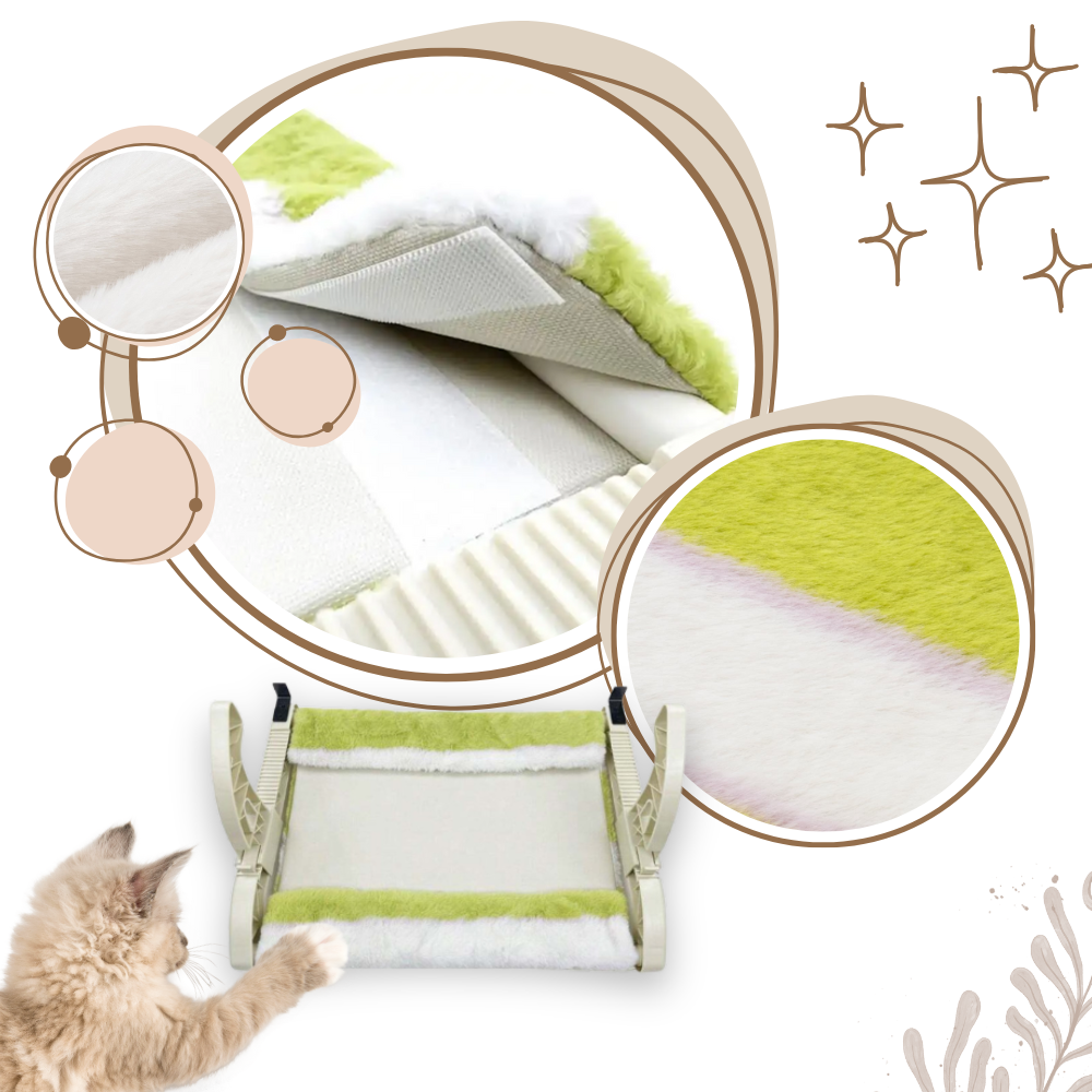 Verktøyfri Katteseng og Vindu-Sittepinne - Ozerty