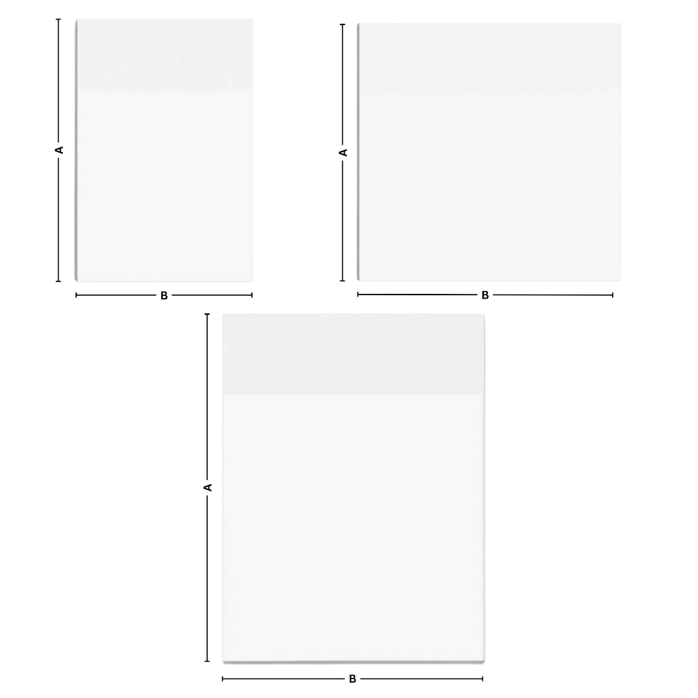 Gjennomsiktige og Vanntette Klistrelapper - Ozerty