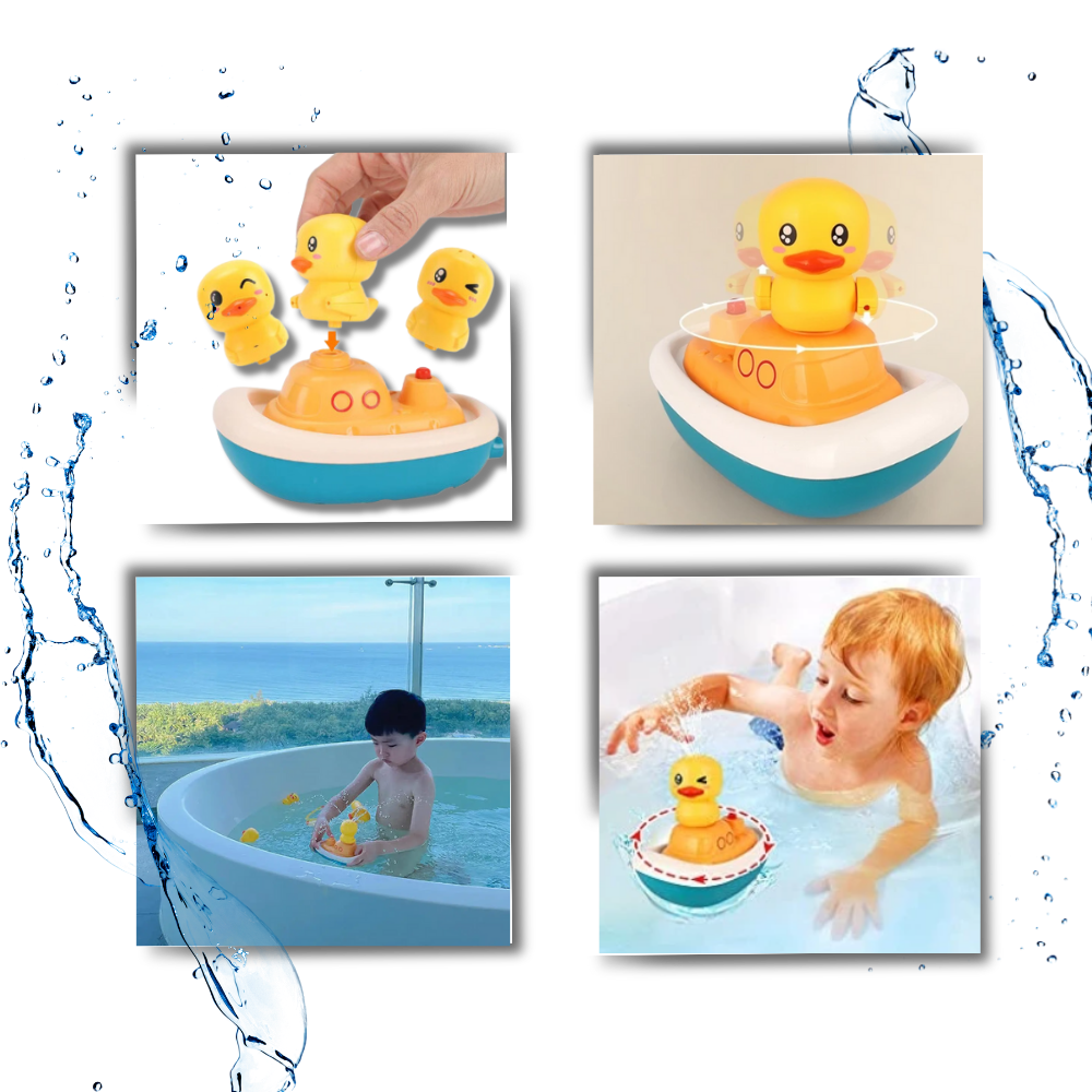 Trippel-Splash badeleke med ender
 - Ozerty