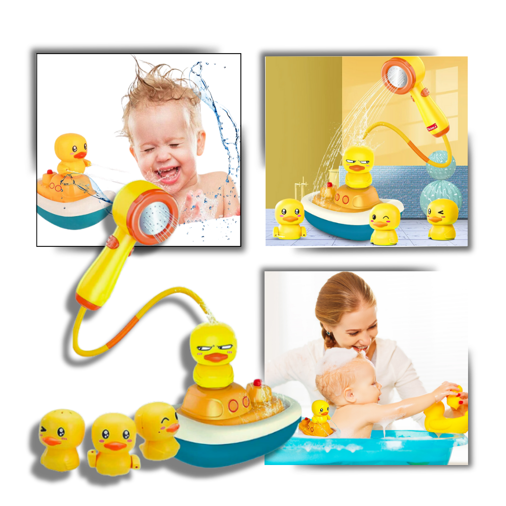 Trippel-Splash badeleke med ender
 - Ozerty