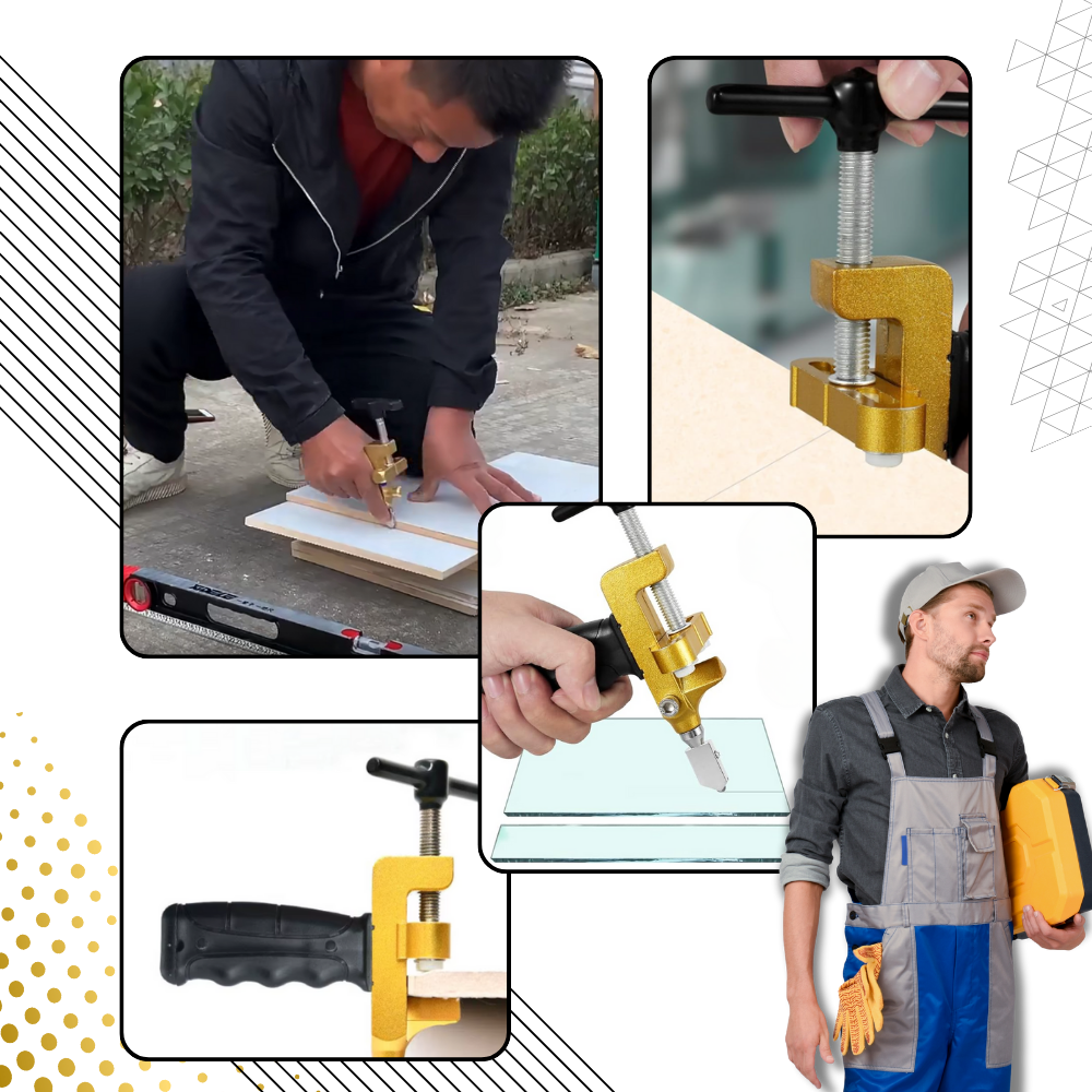 Glasskutteverktøy I Wolframstål - Ozerty