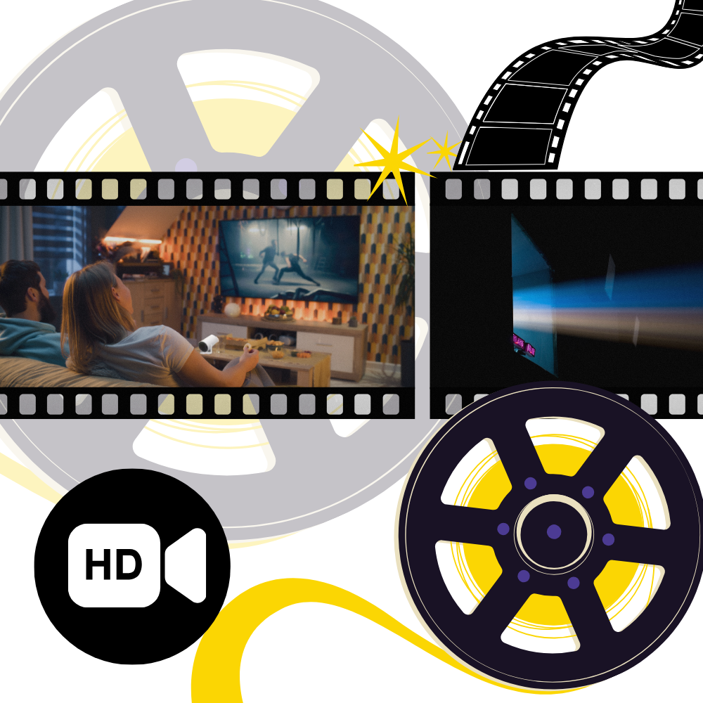 Ultra HD magisk skjermprojektor - Ozerty