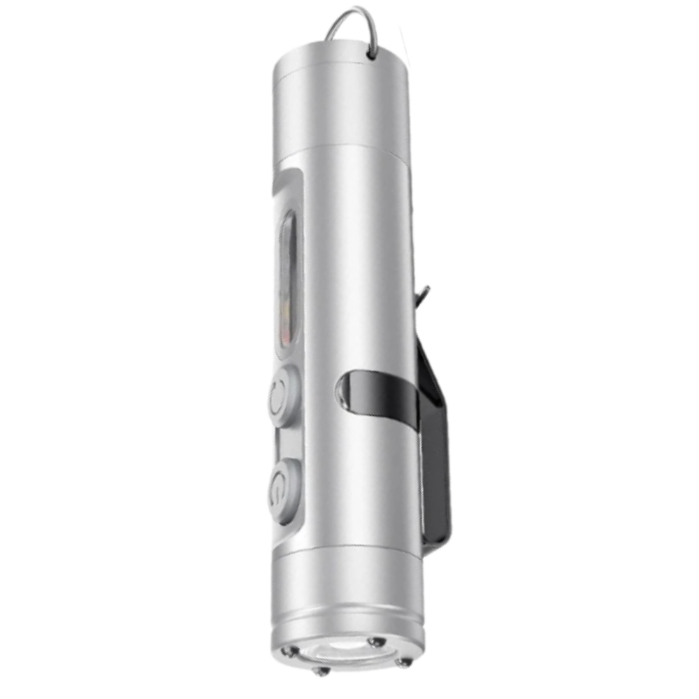 Ultraportabel Magnetisk Lykt -Sølv - Ozerty