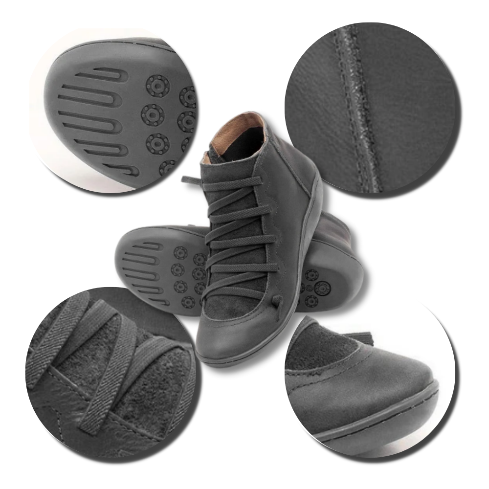 Trendy unisex-støvler med fotbuestøtte - Ozerty