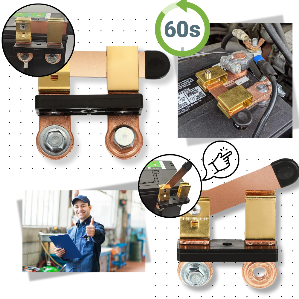 Universal Batterikoblingsbryter - Ozerty