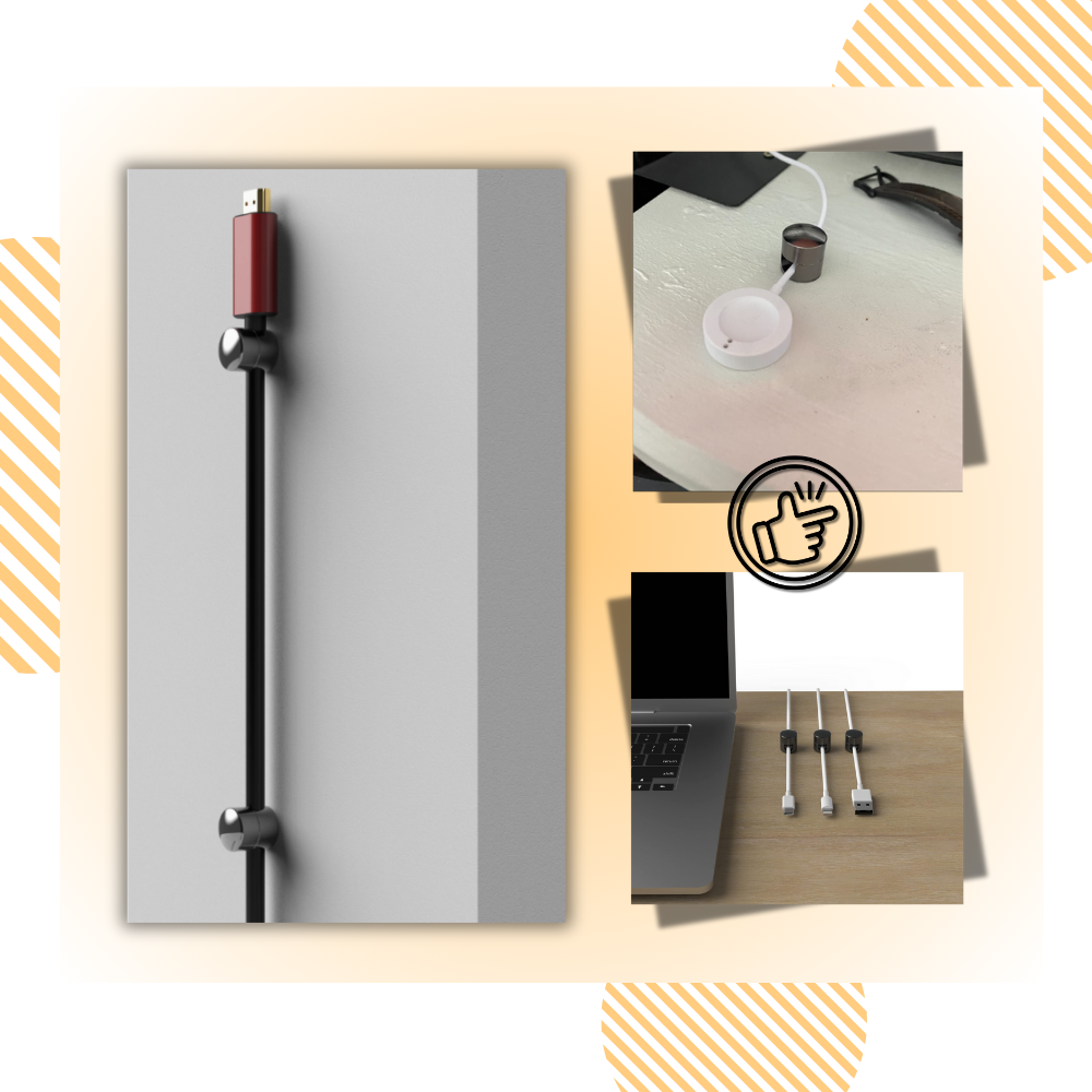 Universell Kabelorganiserer til Skrivebord - Ozerty