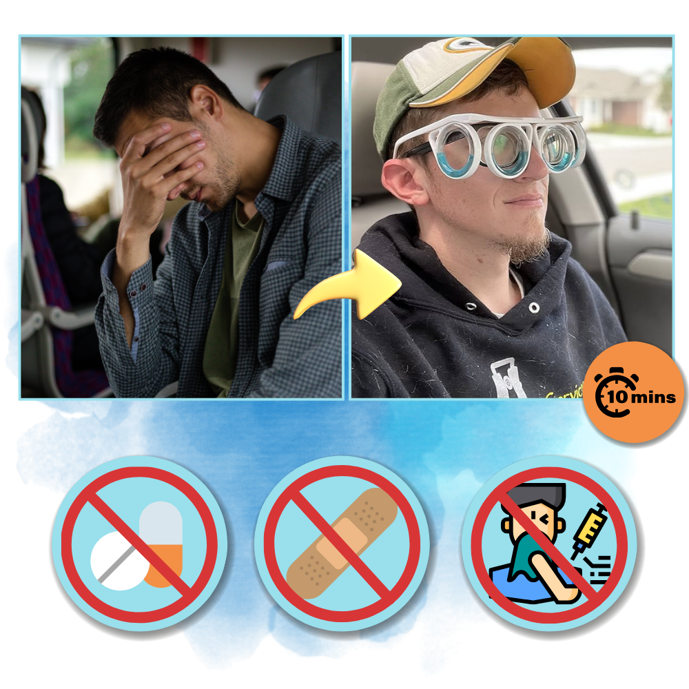 Briller Mot Svimmelhet Med Universell Passform
- Ozerty