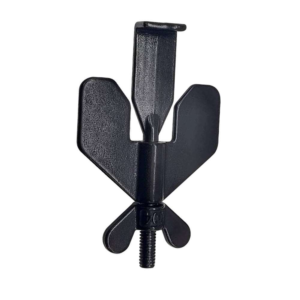 Universal Reisedørlås Uten Behov for Boring -Sort - Ozerty