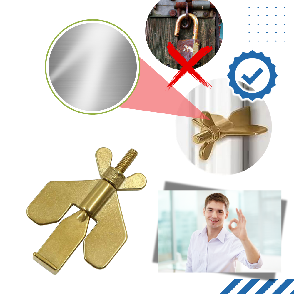 Universal Reisedørlås Uten Behov for Boring - Ozerty