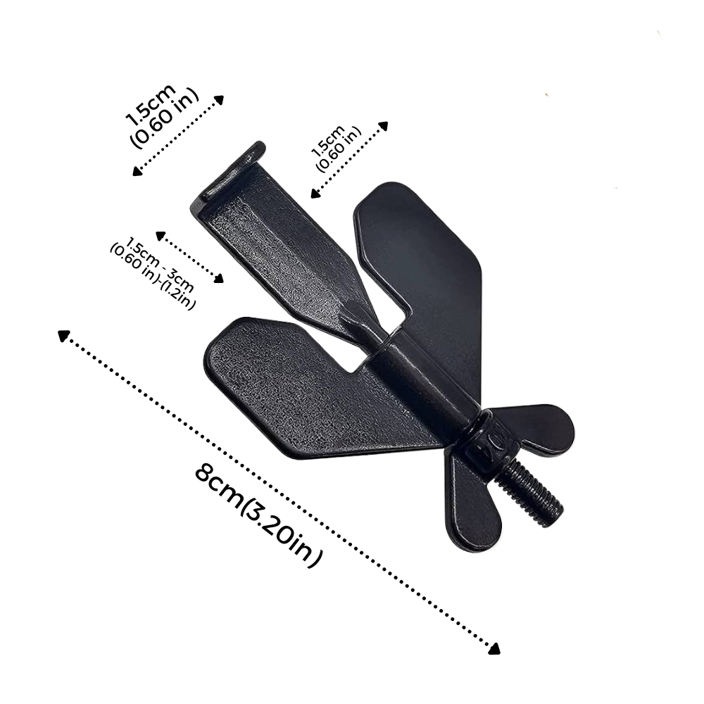 Universal Reisedørlås Uten Behov for Boring - Ozerty