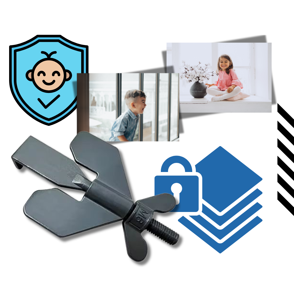 Universal Reisedørlås Uten Behov for Boring - Ozerty