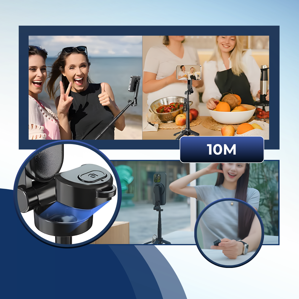 Magnetisk Tripod Med Urokkelig Bekvemmelighet - Ozerty