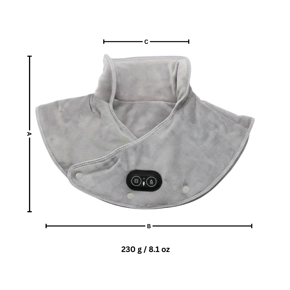 Varme- og Massasjeapparat I Minkfløyel - Ozerty