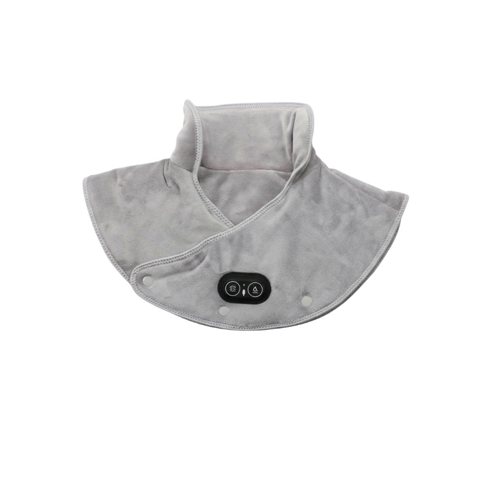 Varme- og Massasjeapparat I Minkfløyel -Med Vibrasjon - Ozerty