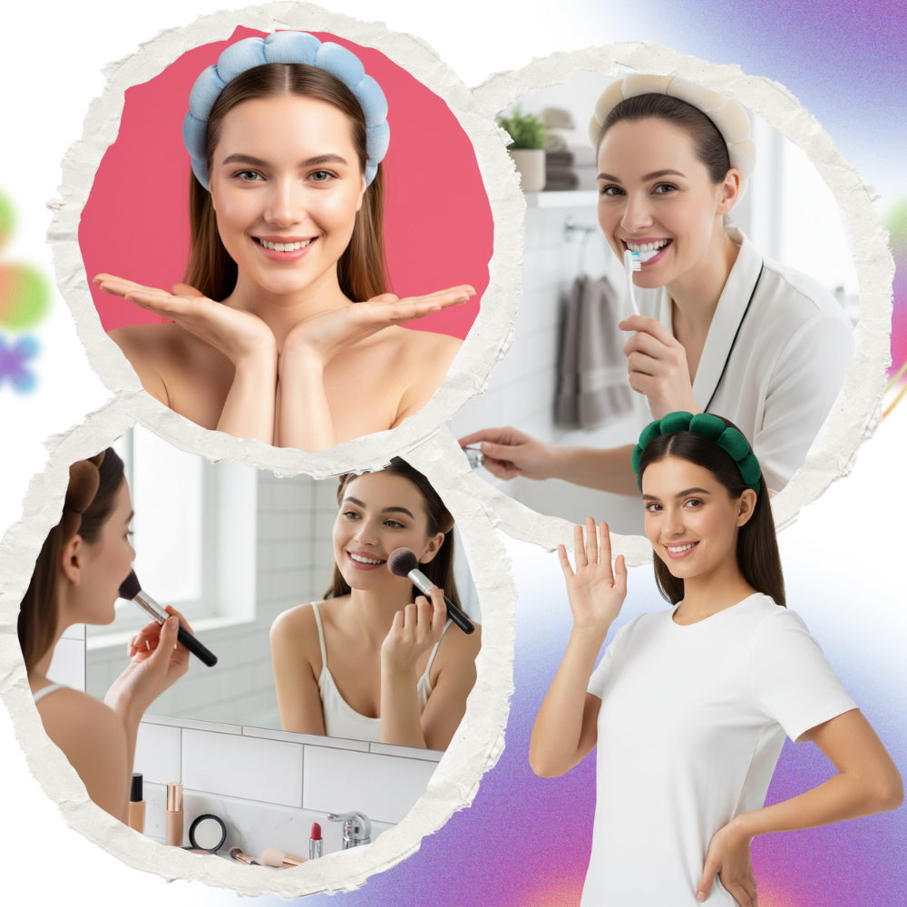 Fløyelshårbånd For Hudpleie - Ozerty