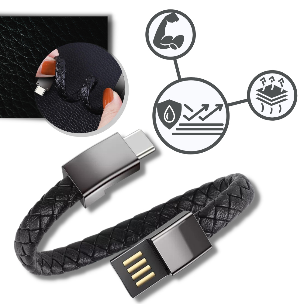Allsidig armbånd USB ladekabel  - Ozerty