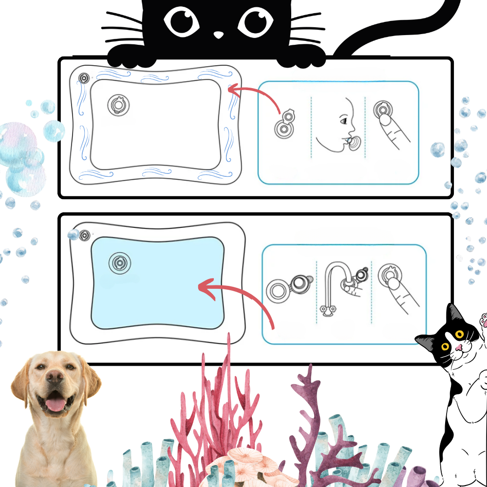 Vibrant kjæledyr vannmatte
- Ozerty