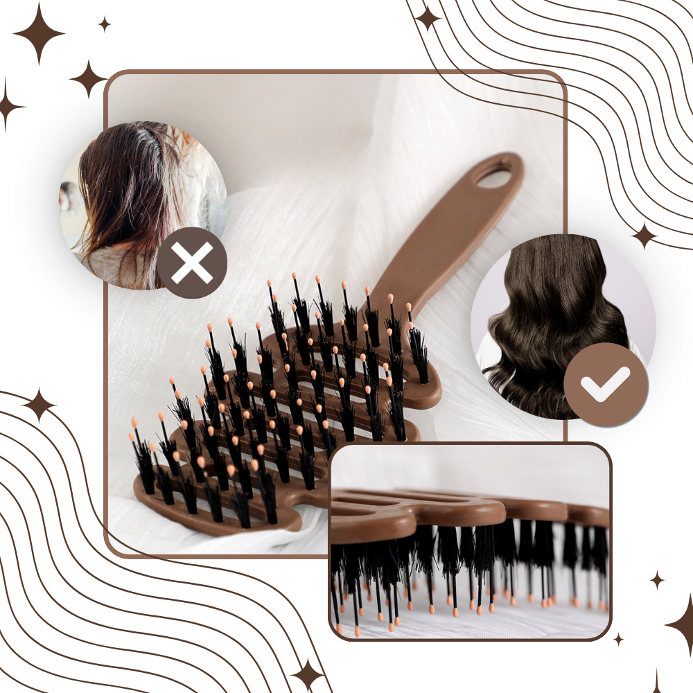 Volumgivende Villsvinbust-Børste - Ozerty