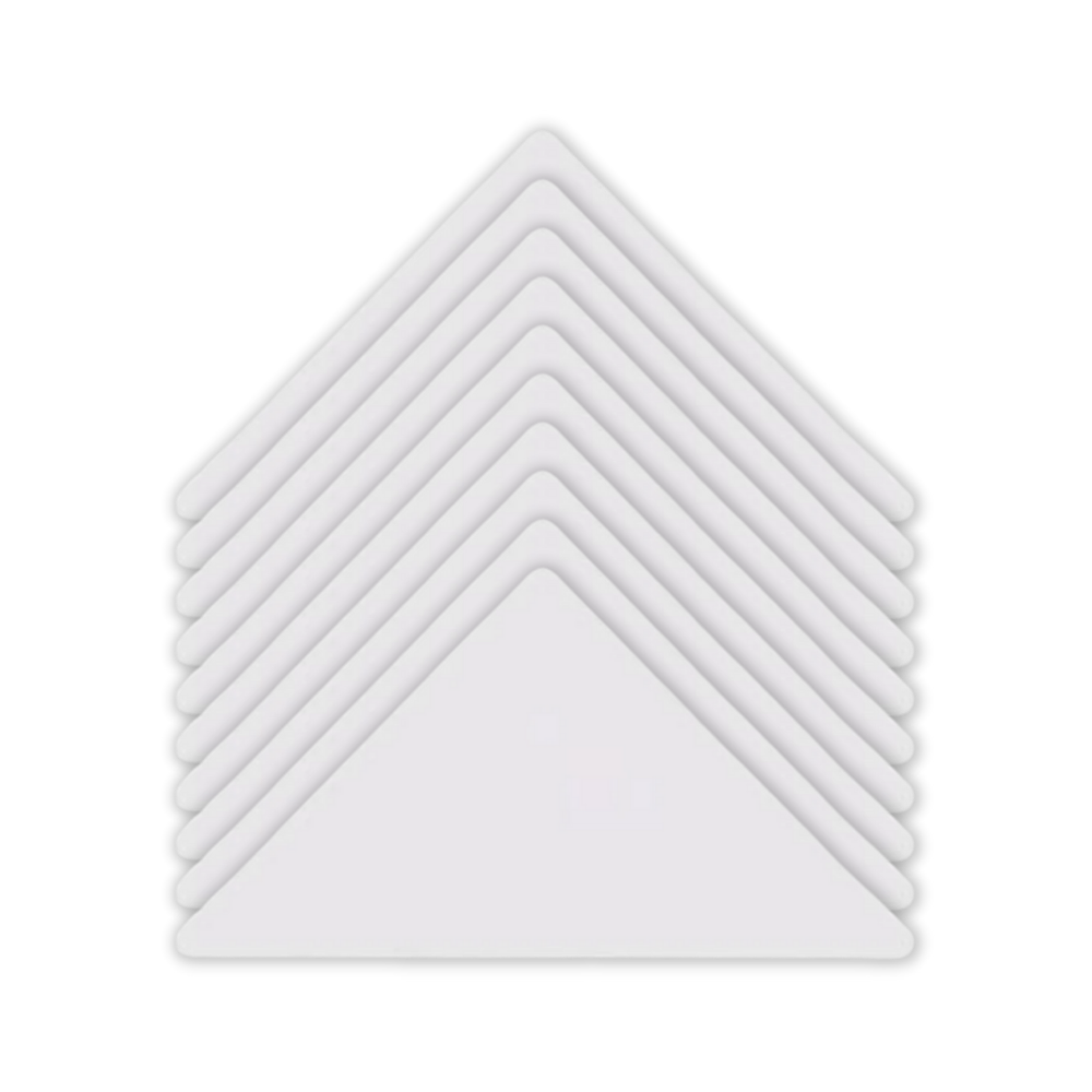 Klistremerke for usynlig støtte til krage
-10 stk. - Ozerty