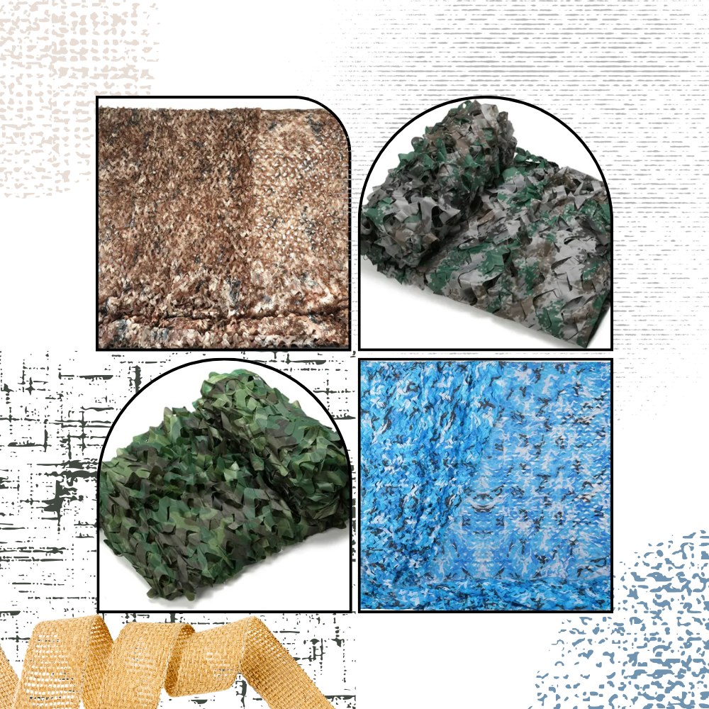 Vannbestandig jaktkamuflasje
 - Ozerty