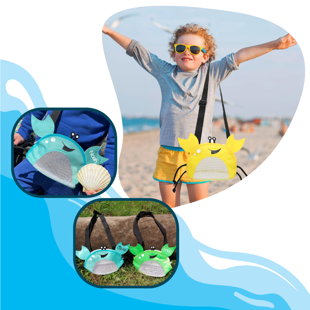 Vanntett krabbe strandveske for barn
- Ozerty